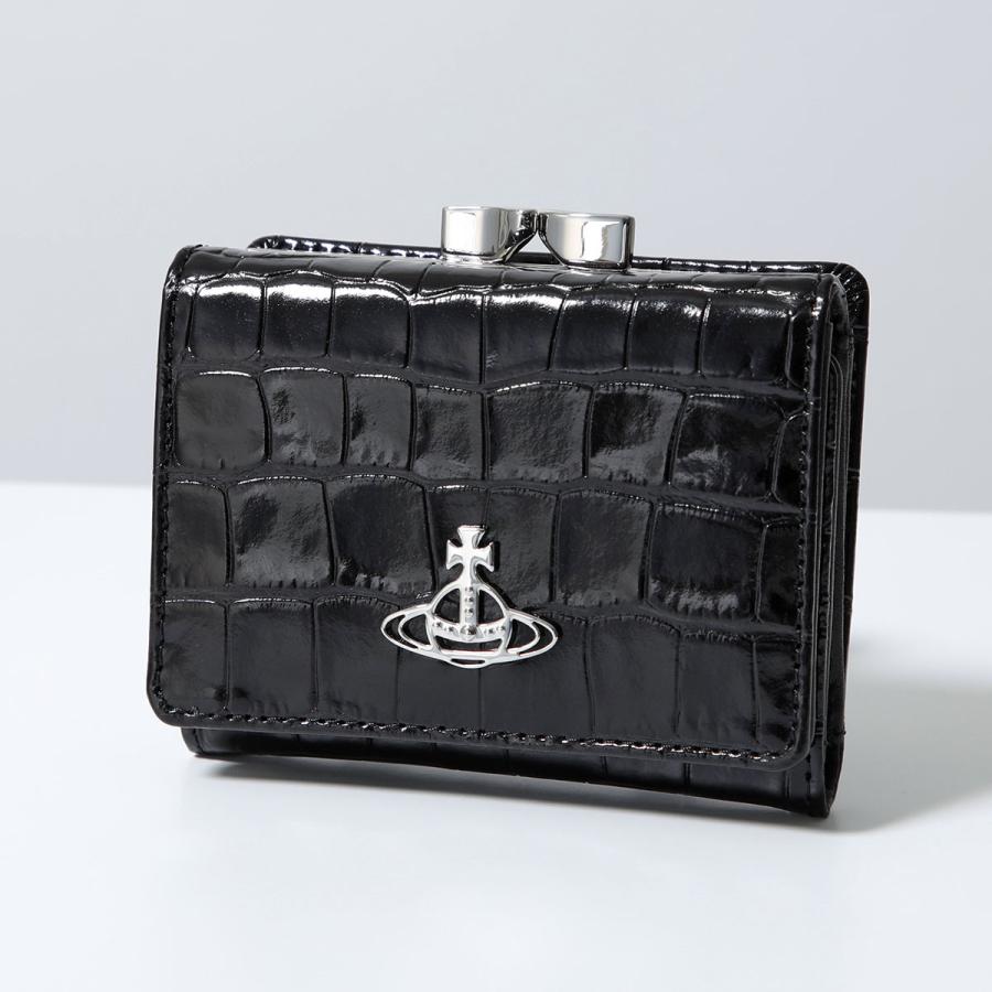希少 ヴィヴィアンウエストウッド ミニ財布 ケース パンチング オーブ Vivienne Westwood（ヴィヴィアンウエストウッド） 三つ折り財布