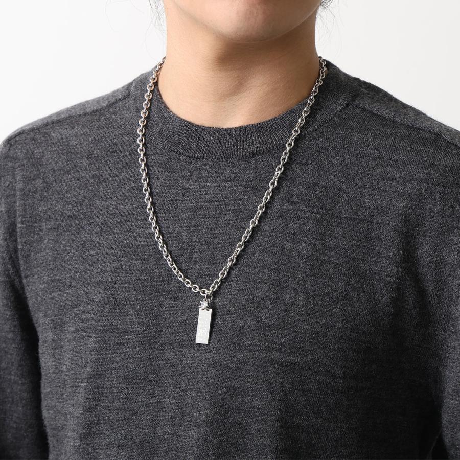 MM6 エムエムシックス メゾンマルジェラ ネックレス SM7UU0124 P9162 レディース メンズ ナンバリングロゴ ペンダント アクセサリー 951 SM7UU0124P9162951の画像