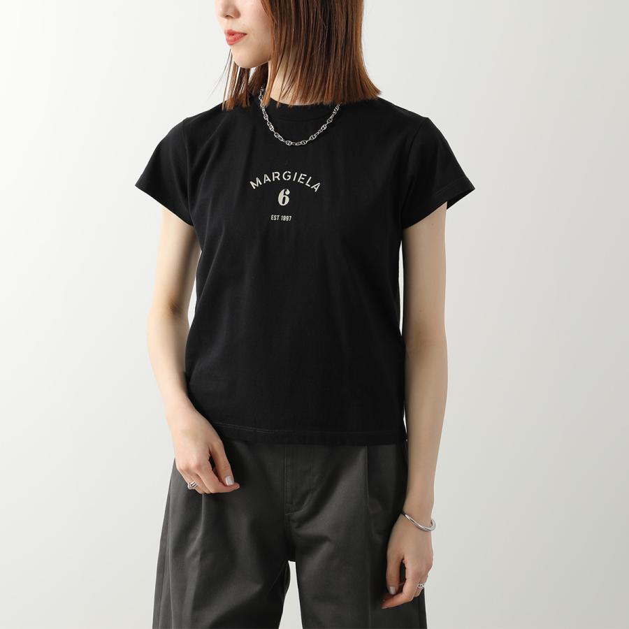 エムエムシックス 20SS S62GD0057 S23588 バックプリントオーバーサイズTシャツ レディース S MM6 エムエム6 S62GD0121 S23588 Tシャツ レディース トップス メゾン