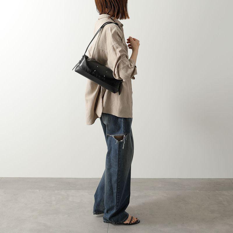 MM6 maison margiela ドローストリングバッグ　ブラック Maison Margiela（メゾンマルジェラ） ハンドバッグ ドローストリング