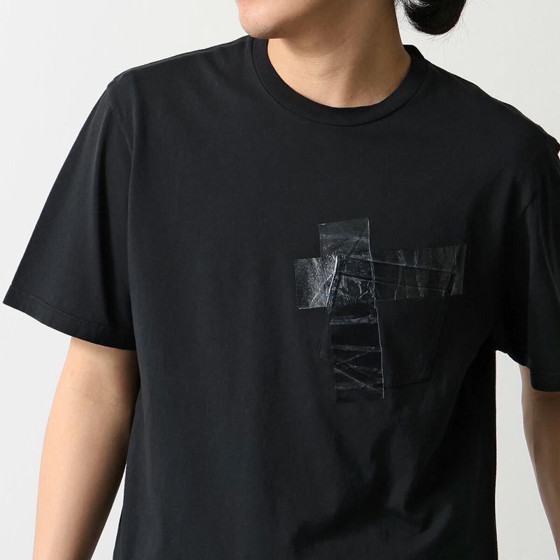 Maison Margiela (メゾンマルジェラ) 48 半袖Tシャツ 黒 Maison Margiela（メゾンマルジェラ） Tシャツ S67GC0048 S24575