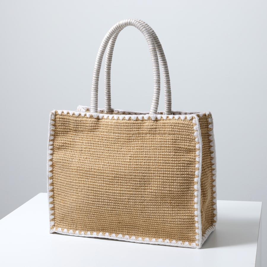HERNO（ヘルノ） かごバッグ BAG00018D 90001 レディース ロゴ 刺繍