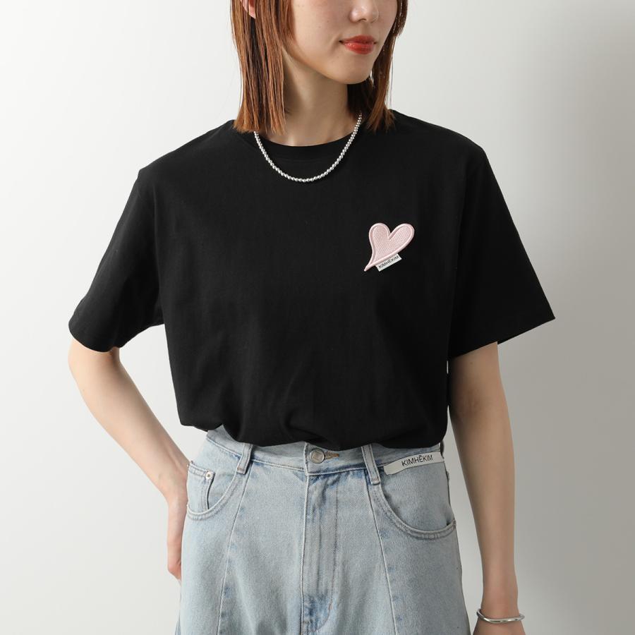 KIMHEKIM キムヘキム Tシャツ HEART PATCH T-SHIRT ZF5JS05 レディース