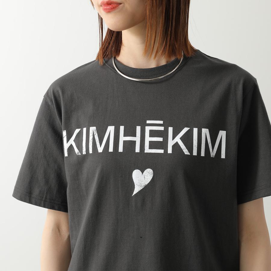 KIMHEKIM キムヘキム Tシャツ HEART VINTAGE PRINT T-SHIRT KHK-JS023