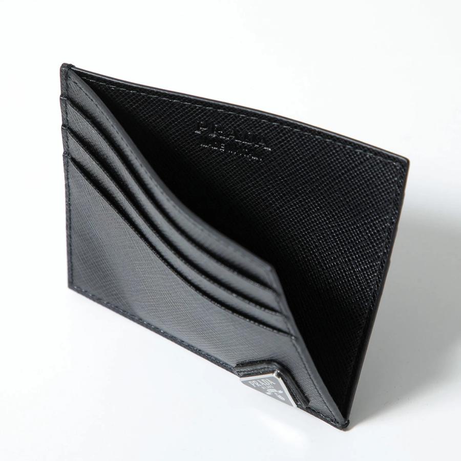 ！新品！　PRADA プラダ　ICチップ　ケース　カード付き　21A PRADA（プラダ） カードケース 2MC223 QHH メンズ サフィアーノ レザー