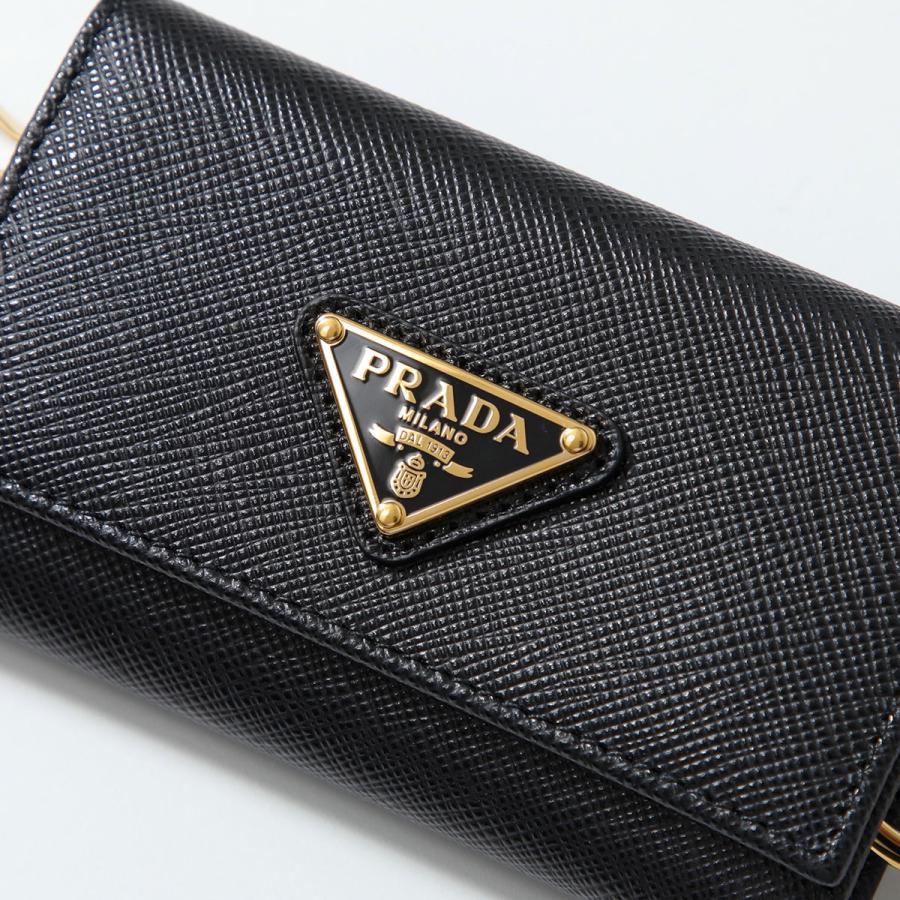 PRADA（プラダ） キーケース 1PG004 QHH レディース サフィアーノ