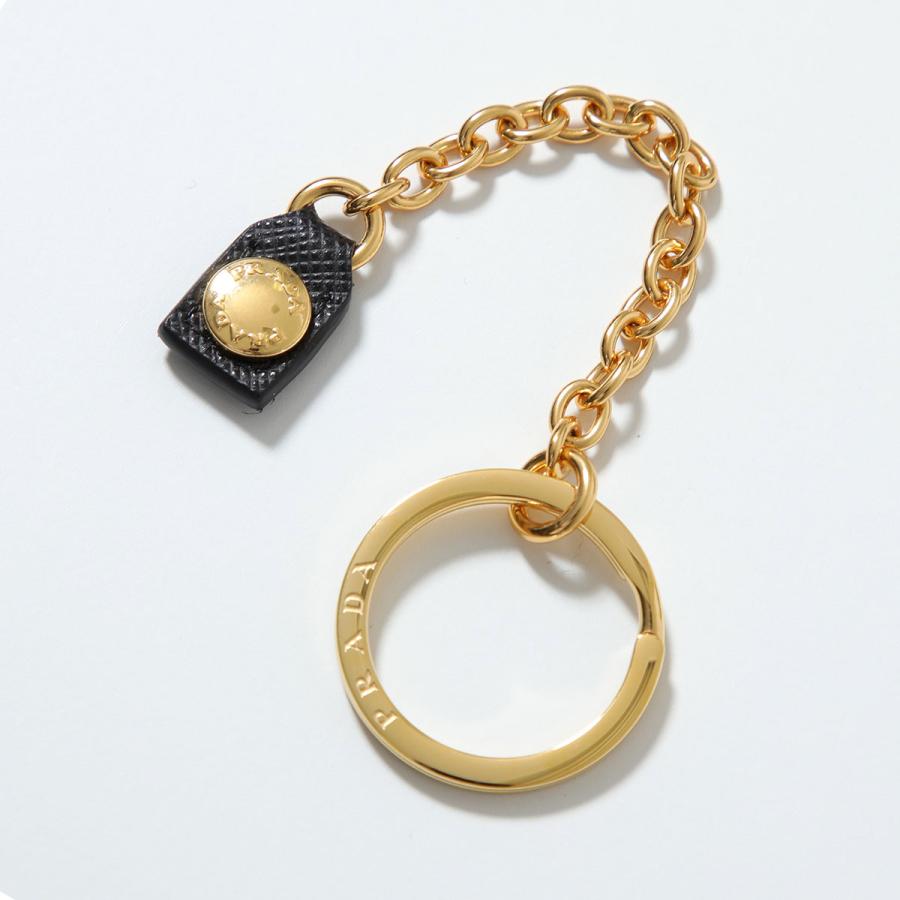 PRADA プラダ コインケース 1PP122 QHH レディース サフィアーノレザー トライアングルロゴ キーケース ミニ財布 F0002/NERO 1PP122_QHH_F0002の画像