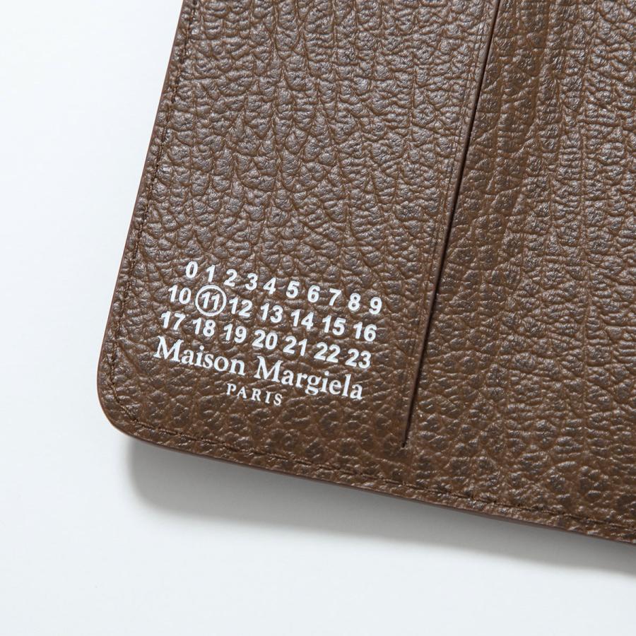 MAISON MARGIELA メゾンマルジェラ キーケース SA3UA0001 P4455 レディース メンズ 4ステッチ レザー キーリング 6連 ナンバリングロゴの画像