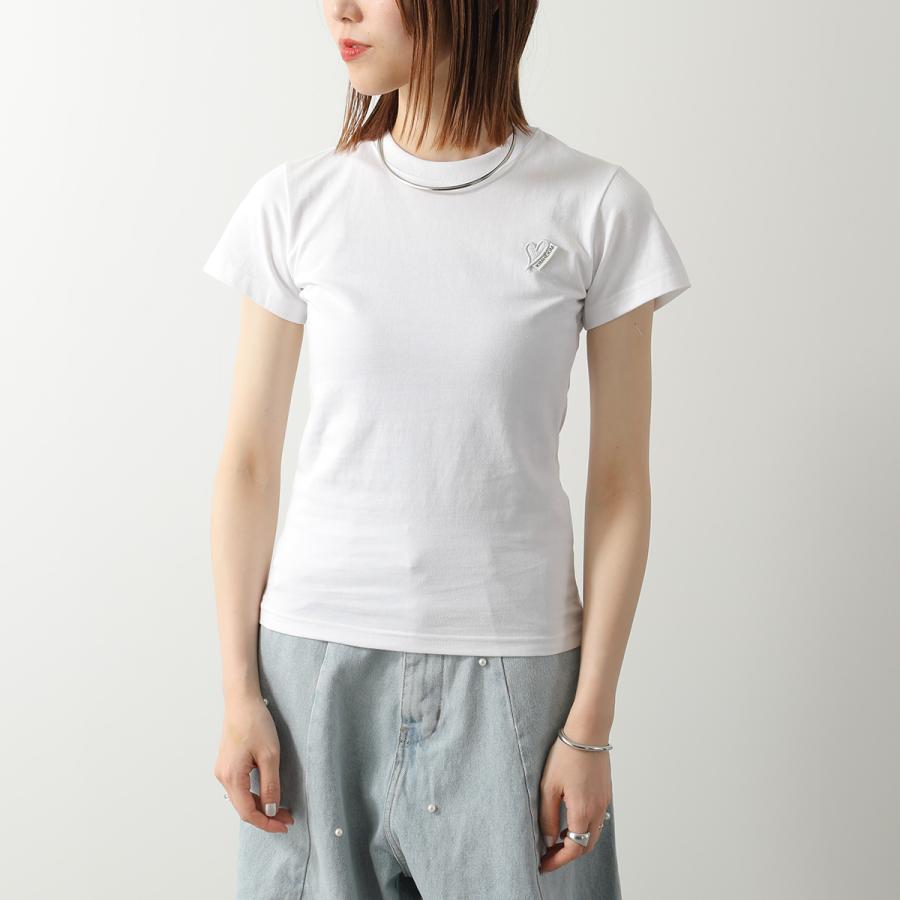 KIMHEKIM キムヘキム Tシャツ MINI HEART PATCH SLIM FIT T-SHIRT