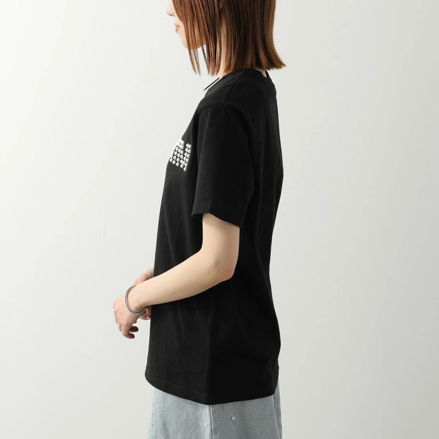 KIMHEKIM キムヘキム Tシャツ LOGO T-SHIRT WITH PEARL EMBELLISHMENT