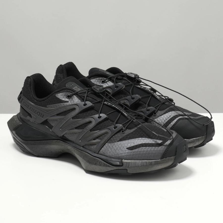 明日値段戻しますサロモンsalomonスニーカー 黒/シルバーアローズセレクト SALOMON（サロモン） スニーカー XT-PU.RE L エックスティー ピュア