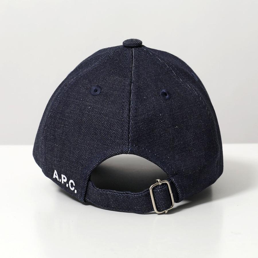 APC A.P.C. アーペーセー ベースボールキャップ casquette eden キャスケット エデン COHIZ M24209 レディース コットン デニム 帽子 IAI/INDIGOの画像