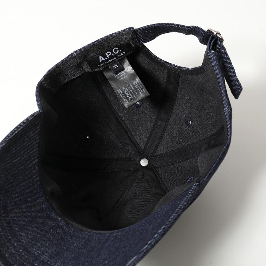 APC A.P.C. アーペーセー ベースボールキャップ casquette eden キャスケット エデン COHIZ M24209 レディース コットン デニム 帽子 IAI/INDIGOの画像