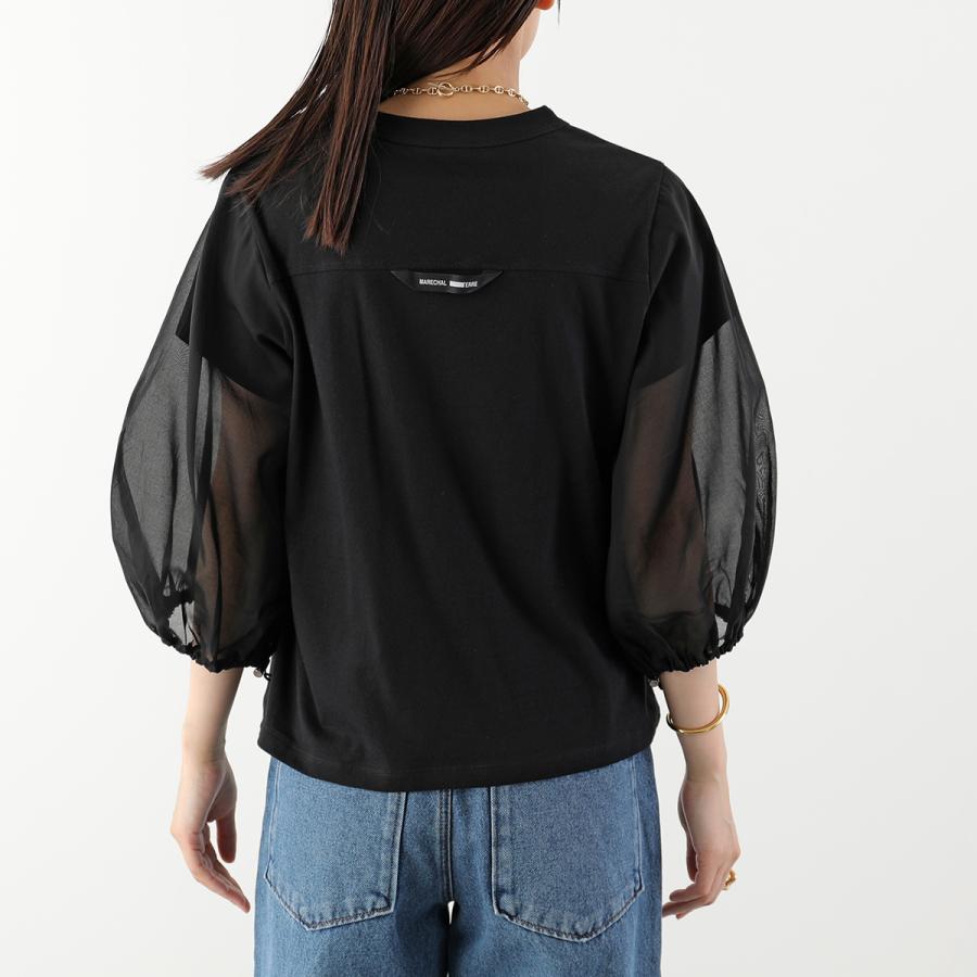チコ【MARECHAL TERRE】 スタンドカラー　ボリュームフレアー MARECHAL TERRE（マルシャルテル） Tシャツ ZMT262CT122 レディース