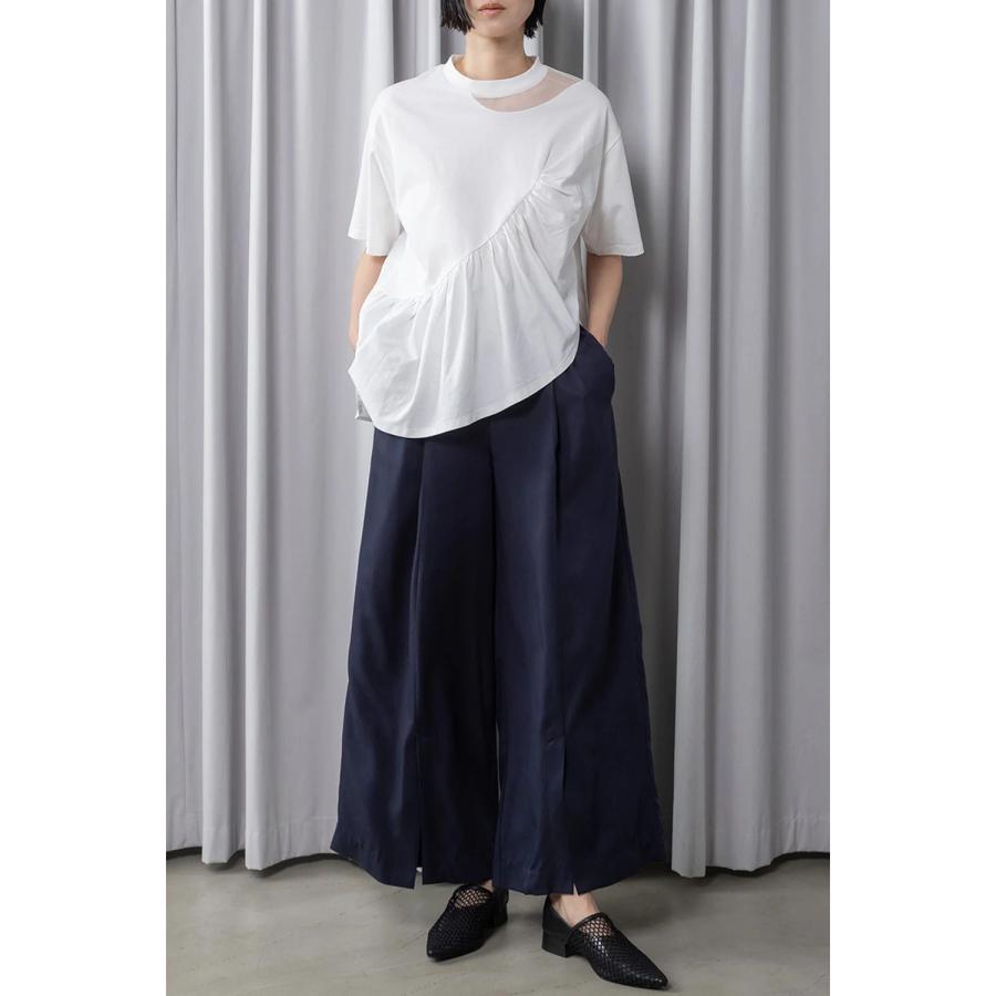 チコ【MARECHAL TERRE】 スタンドカラー　ボリュームフレアー MARECHAL TERRE（マルシャルテル） Tシャツ ZMT262CT130 レディース