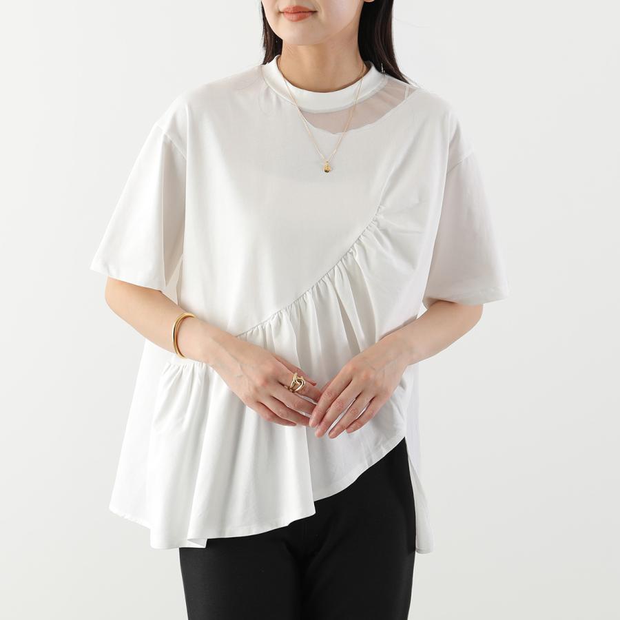 チコ【MARECHAL TERRE】 スタンドカラー　ボリュームフレアー MARECHAL TERRE（マルシャルテル） Tシャツ ZMT262CT130 レディース
