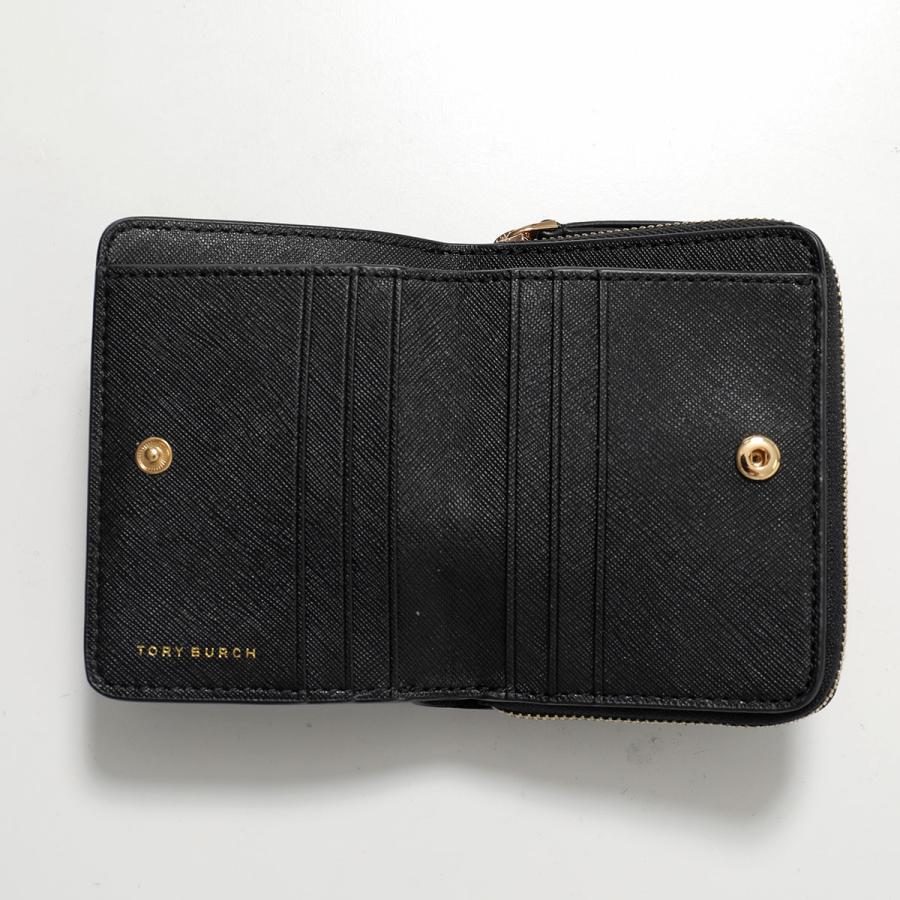 新品 トリーバーチ TORY BURCH 2つ折り財布 エマーソン ブラック TORY BURCH（トリーバーチ） 二つ折り財布 EMERSON MINI WALLET