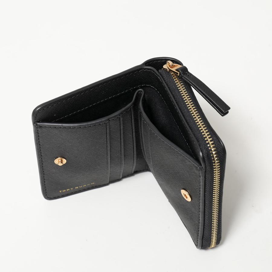 新品 トリーバーチ TORY BURCH 2つ折り財布 エマーソン ブラック TORY BURCH（トリーバーチ） 二つ折り財布 EMERSON MINI WALLET
