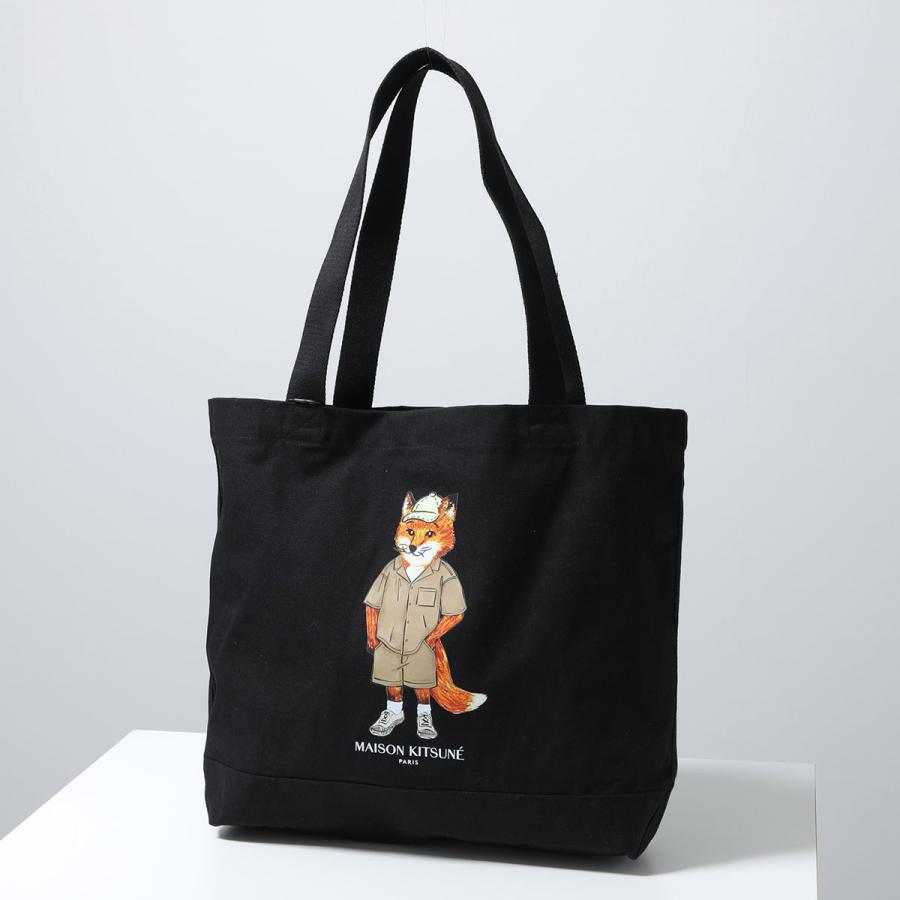 MAISON KITSUNE（メゾン キツネ） トートバッグ DRESSED FOX ドレスド