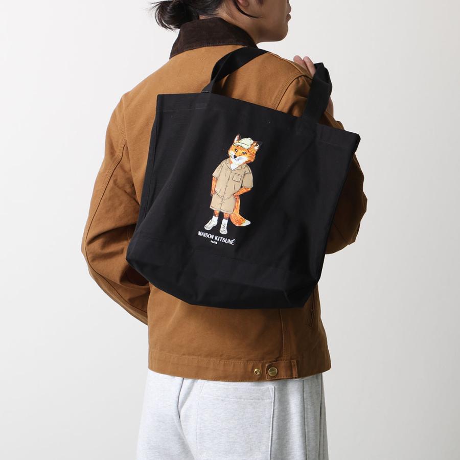 MAISON KITSUNE（メゾン キツネ） トートバッグ DRESSED FOX ドレスド