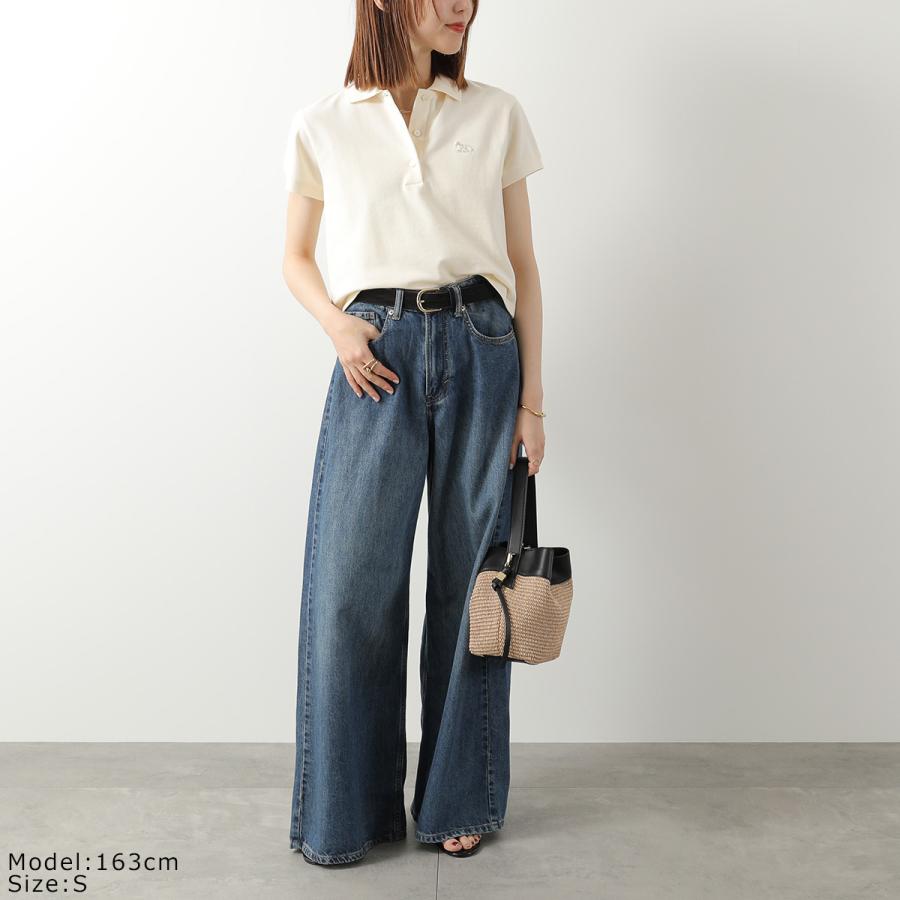 MAISON KITSUNE（メゾン キツネ） ポロシャツ BABY FOX CROPPED