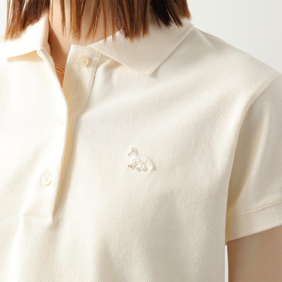 MAISON KITSUNE（メゾン キツネ） ポロシャツ BABY FOX CROPPED