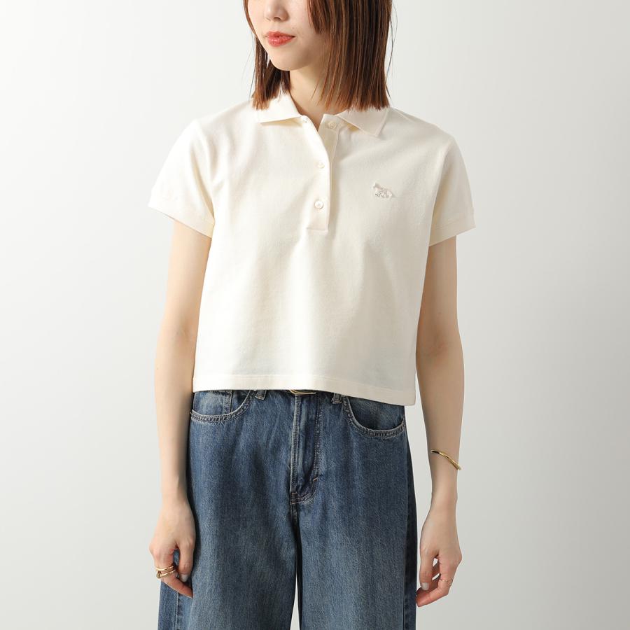 MAISON KITSUNE（メゾン キツネ） ポロシャツ BABY FOX CROPPED