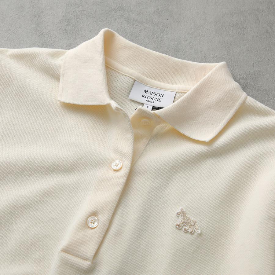 MAISON KITSUNE（メゾン キツネ） ポロシャツ BABY FOX CROPPED