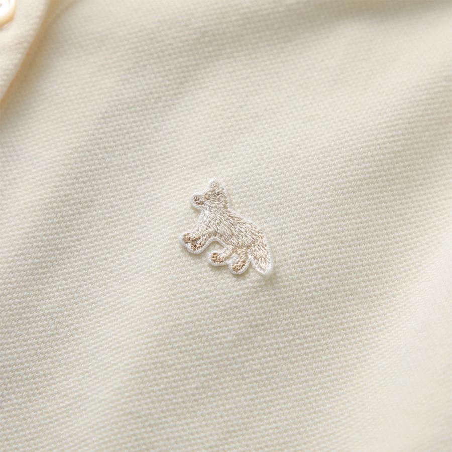 MAISON KITSUNE（メゾン キツネ） ポロシャツ BABY FOX CROPPED