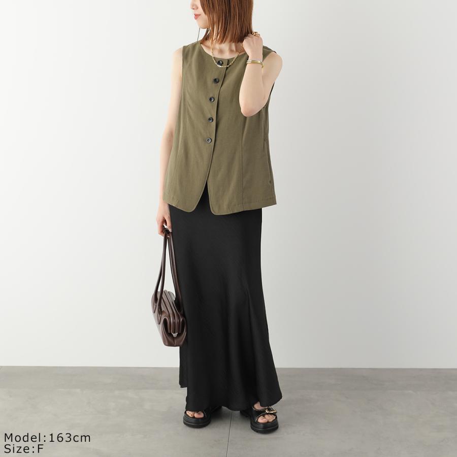 CHIGNON（シニヨン） ベスト 4262-302KK レディース リネンブレンド