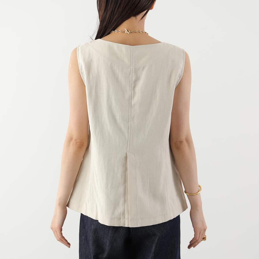 CHIGNON（シニヨン） ベスト 4262-302KK レディース リネンブレンド