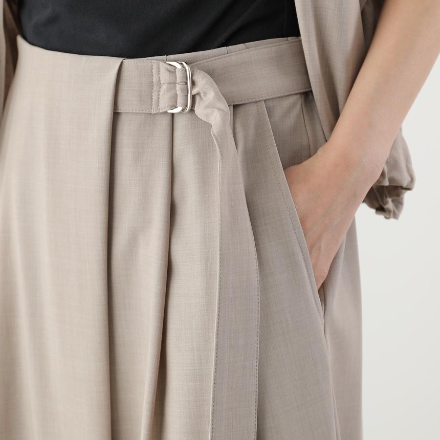 CHIGNON（シニヨン） パンツ 3262-334MK レディース 梳毛調 ベルト付き
