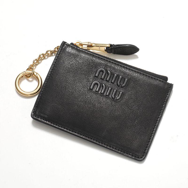 miu miu（ミュウミュウ） カードホルダー 5MC93M AEFX レディース