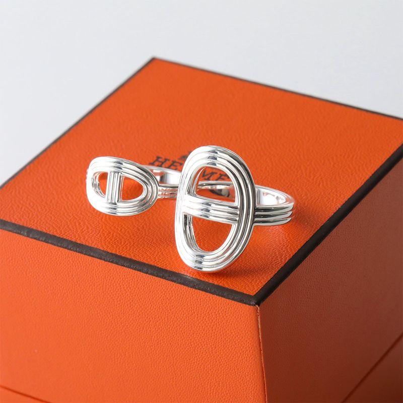 HERMES（エルメス） リング シェーヌ・ダンクル バンキャトル ダブル