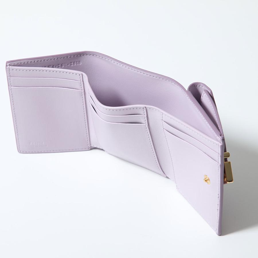 FENDI（フェンディ） 三つ折り財布 8M0559 ALV4 レディース FF