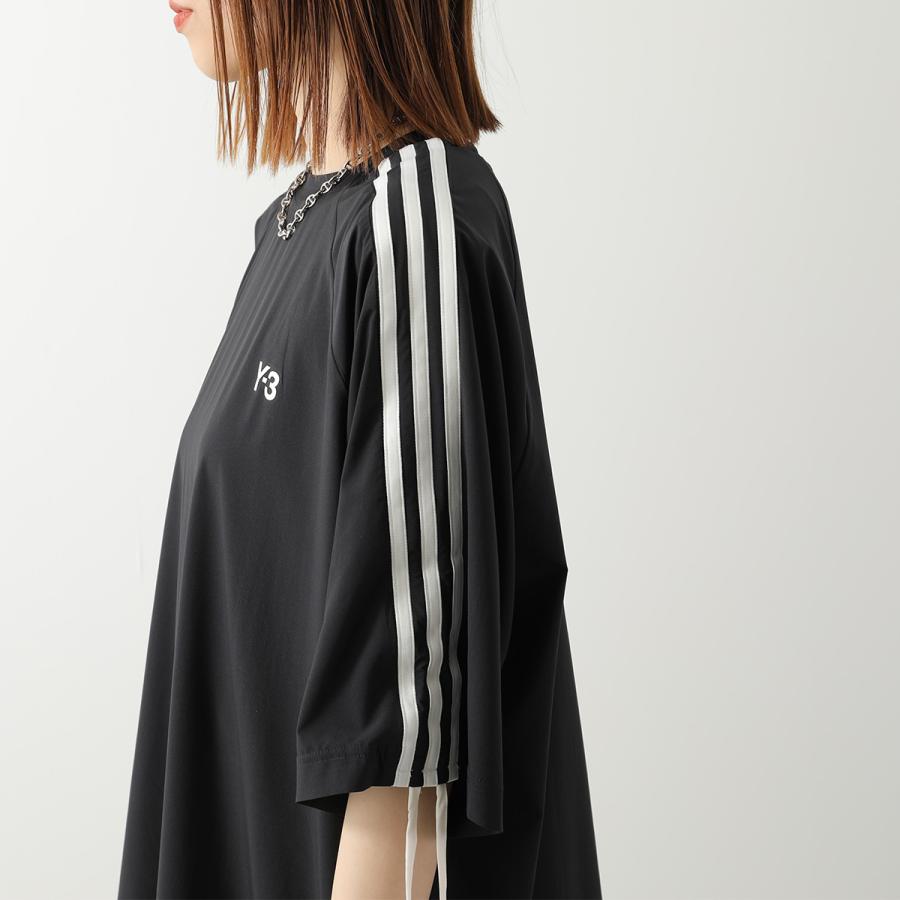 Y-3 ワイスリー ワンピース CINCH 3 STIPES OVERSIZED TEE DRESS