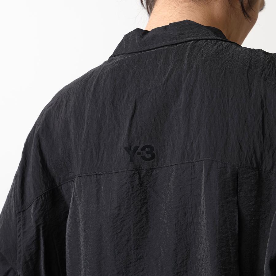 Y-3 ワイスリー 半袖シャツPLACED GRAPHIC SHORT SLEEVE LONG SHIRT 