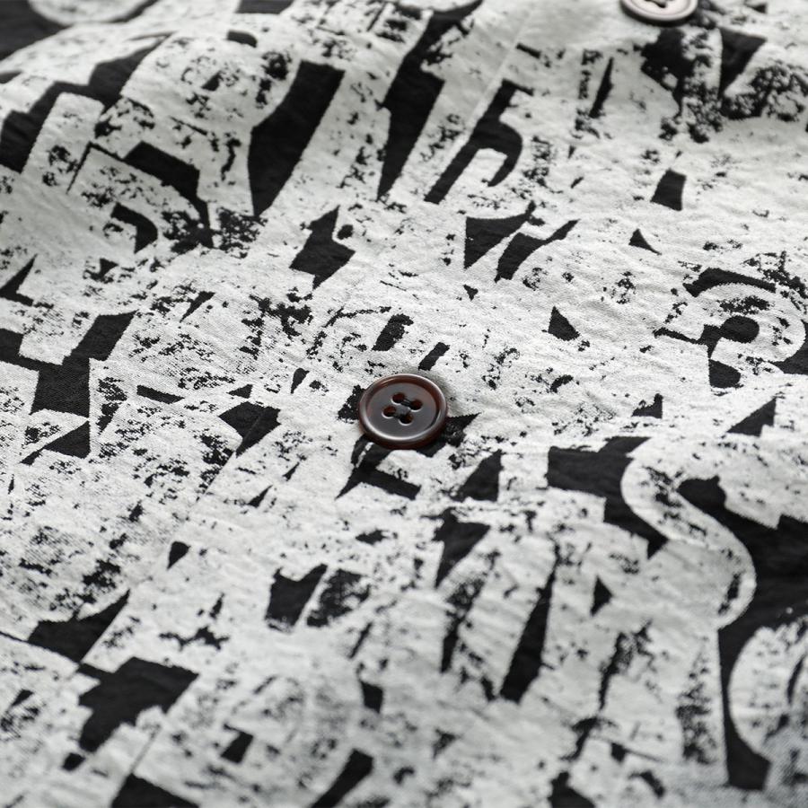 Y-3 ワイスリー 半袖シャツPLACED GRAPHIC SHORT SLEEVE LONG SHIRT
