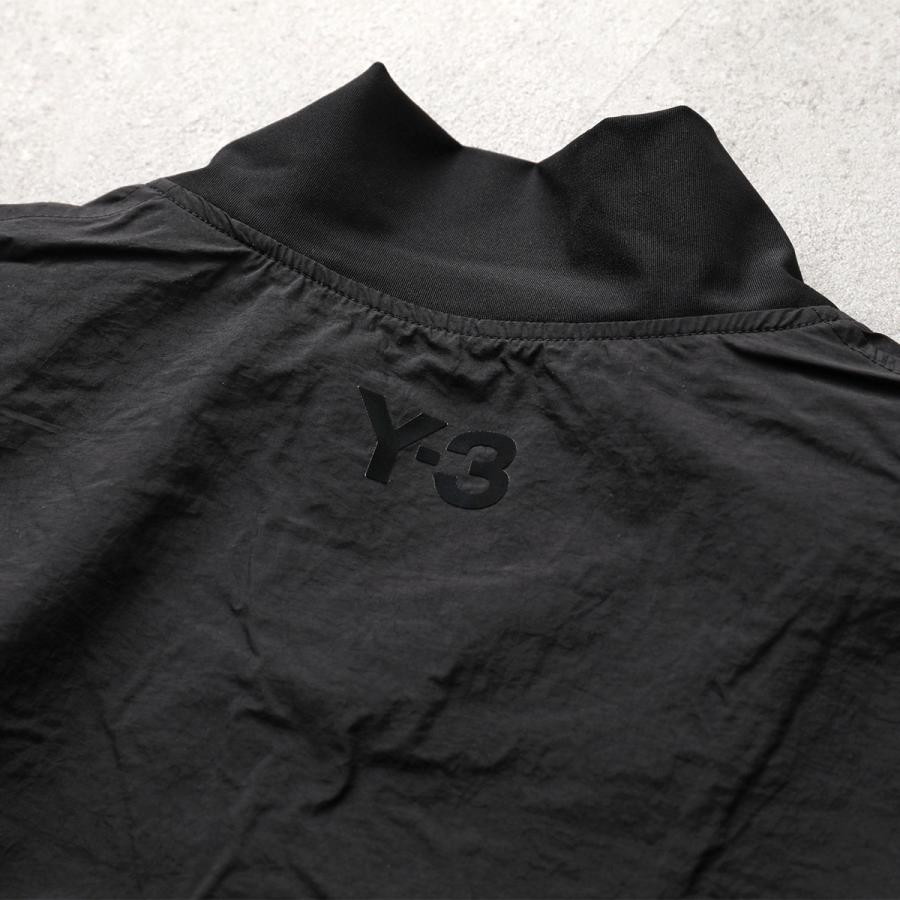Y-3 ワイスリー ブルゾン COLLEGIATE JACKET KD6845 メンズ ボンバージャケット MA-1 撥水 はっ水 ロゴ ナイロン BLACKの画像