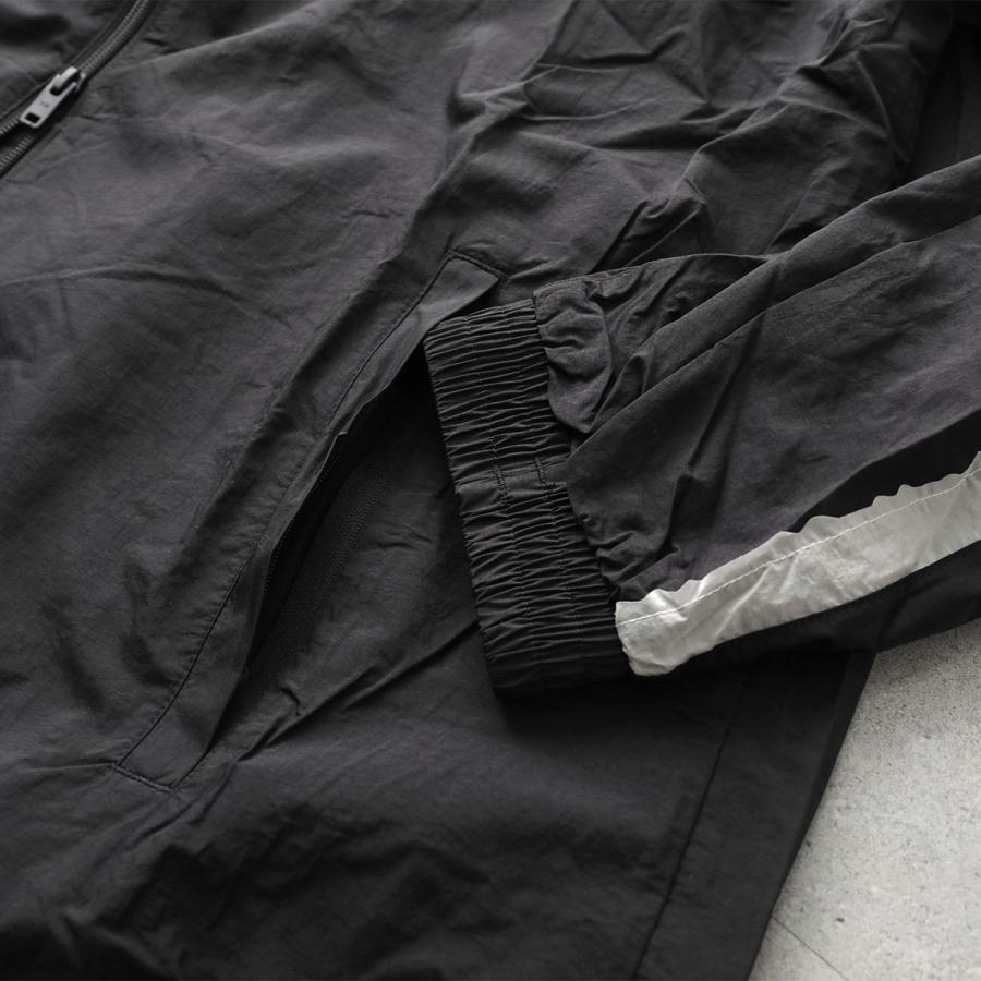 Y-3 ワイスリー ナイロンジャケット RAW EDGE 3 STRIPES NYLON SHELL JACKET KF6027 メンズ 撥水 はっ水 軽量 ロゴ セットアップ可能 BLACKの画像
