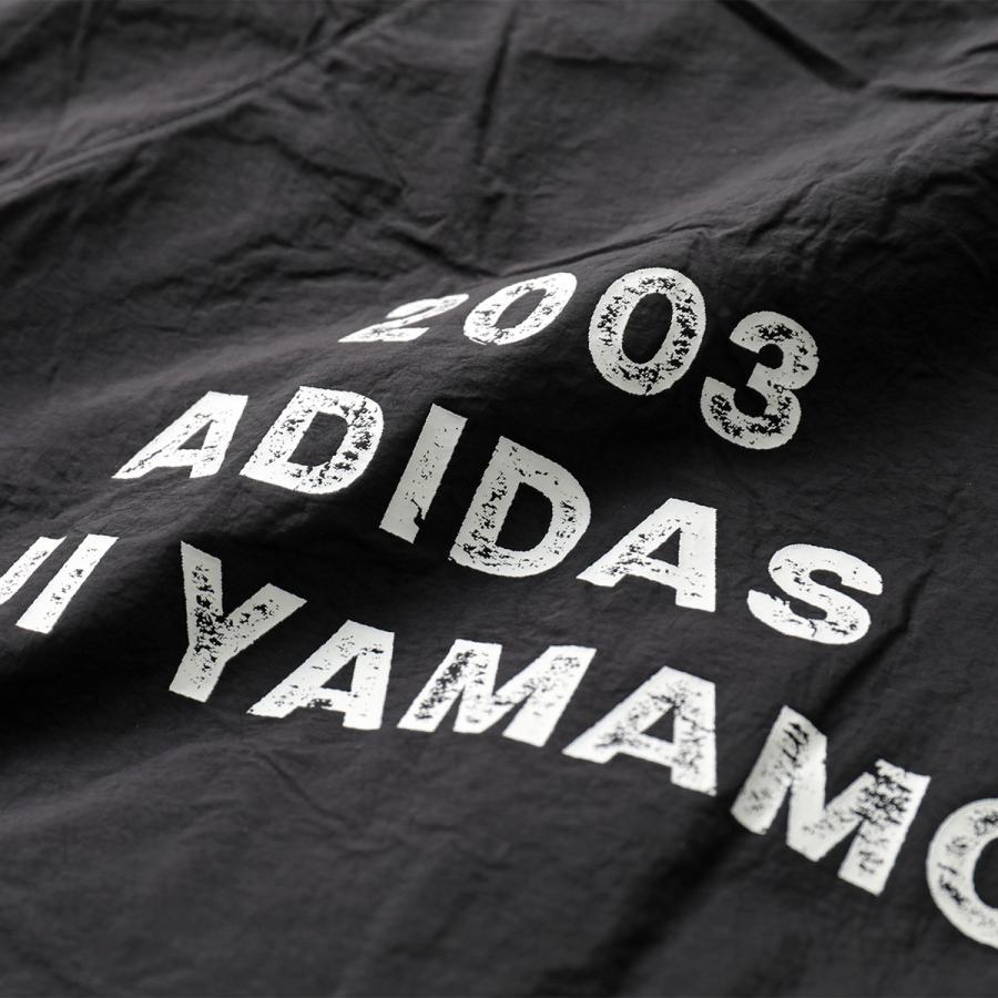 Y-3 ワイスリー ナイロンジャケット RAW EDGE 3 STRIPES NYLON SHELL JACKET KF6027 メンズ 撥水 はっ水 軽量 ロゴ セットアップ可能 BLACKの画像