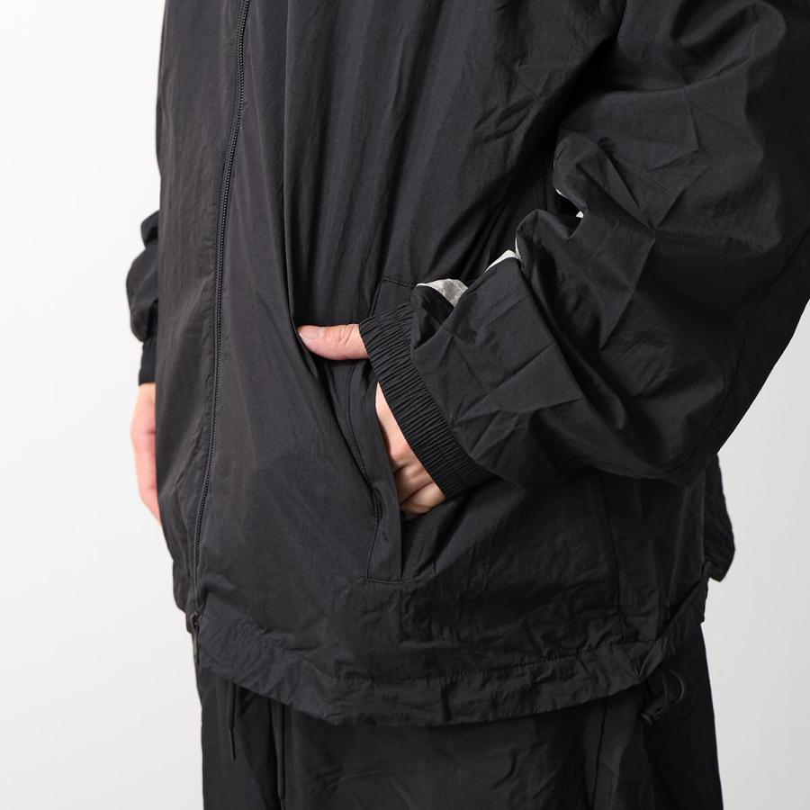 Y-3 ワイスリー ナイロンジャケット RAW EDGE 3 STRIPES NYLON SHELL JACKET KF6027 メンズ 撥水 はっ水 軽量 ロゴ セットアップ可能 BLACKの画像
