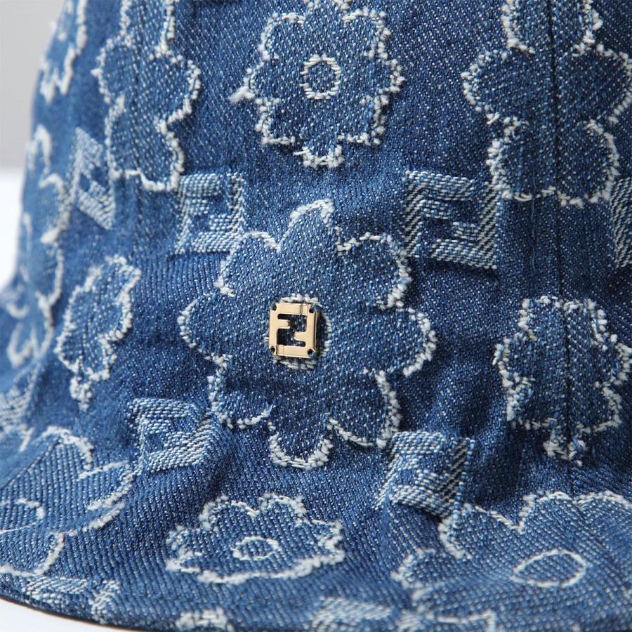 t*i様 FENDI バケットハット Lサイズ デニム　フェンディ 楽天市場】FENDI フェンディ Denim Backet Hat バケットハット ハット