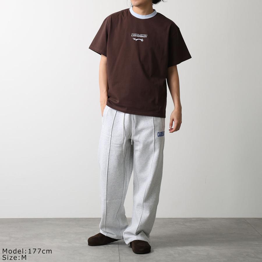 Carhartt WIP カーハート スウェットパンツ Pond Corps Sweat Pant I036369 メンズ コットンジャージ レタリング ロゴ 裏起毛 482XX/AshHeather_2