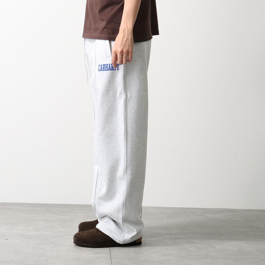 Carhartt WIP カーハート スウェットパンツ Pond Corps Sweat Pant I036369 メンズ コットンジャージ レタリング ロゴ 裏起毛 482XX/AshHeather_3