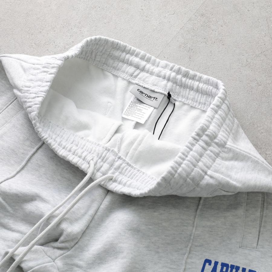 Carhartt WIP カーハート スウェットパンツ Pond Corps Sweat Pant I036369 メンズ コットンジャージ レタリング ロゴ 裏起毛 482XX/AshHeather_6