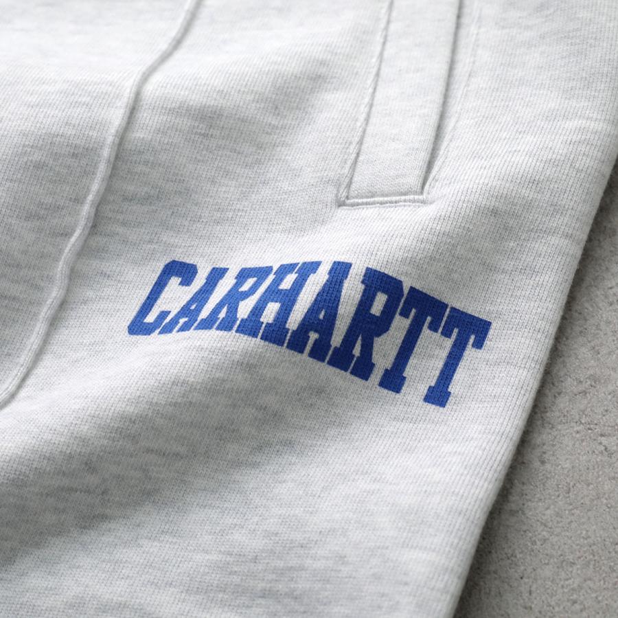 Carhartt WIP カーハート スウェットパンツ Pond Corps Sweat Pant I036369 メンズ コットンジャージ レタリング ロゴ 裏起毛 482XX/AshHeather_7
