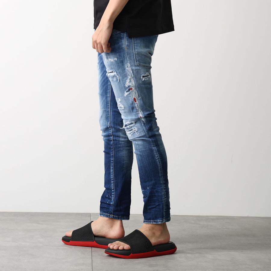 DSQUARED2 ディースクエアード ジーンズ Skater スケーター S71LB1754 D30010 メンズ デニムパンツ ストレッチ スキニー スリム 470 S71LB1754D30010470の画像