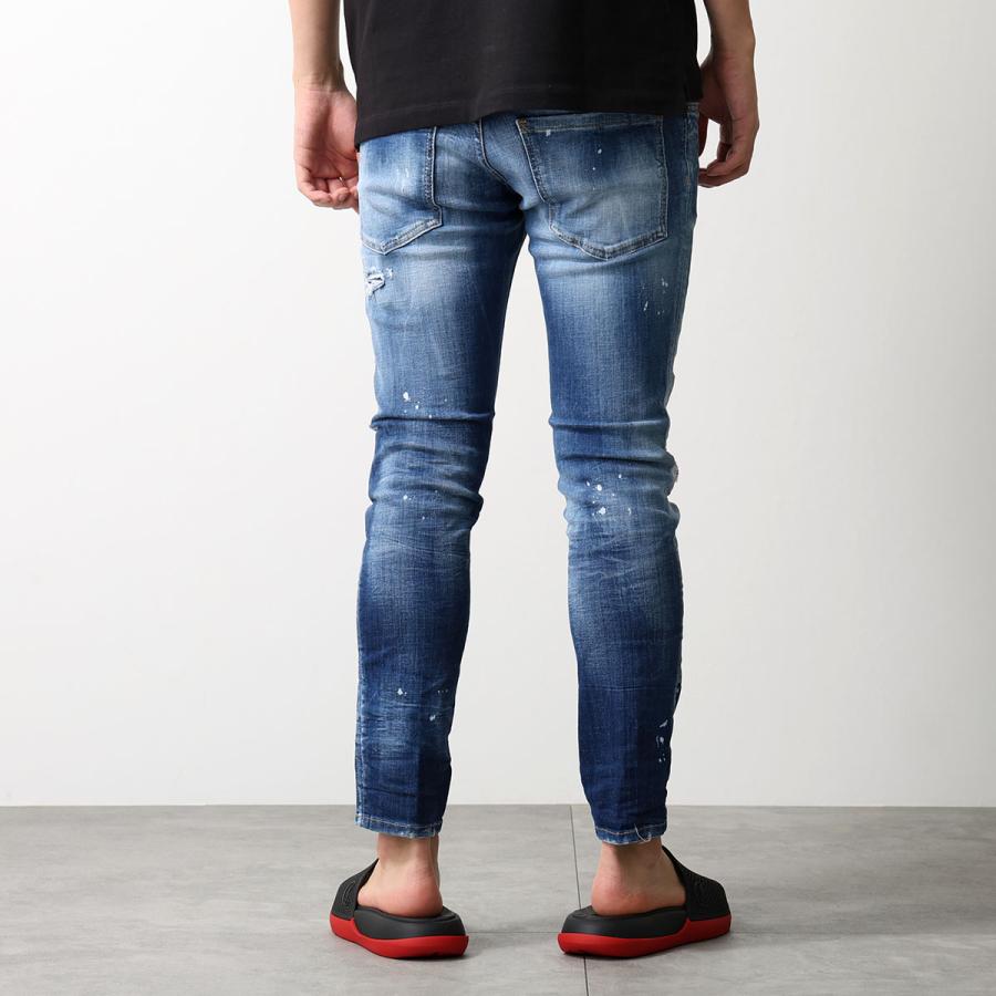 DSQUARED2 ディースクエアード ジーンズ Skater スケーター S71LB1754 D30010 メンズ デニムパンツ ストレッチ スキニー スリム 470 S71LB1754D30010470の画像