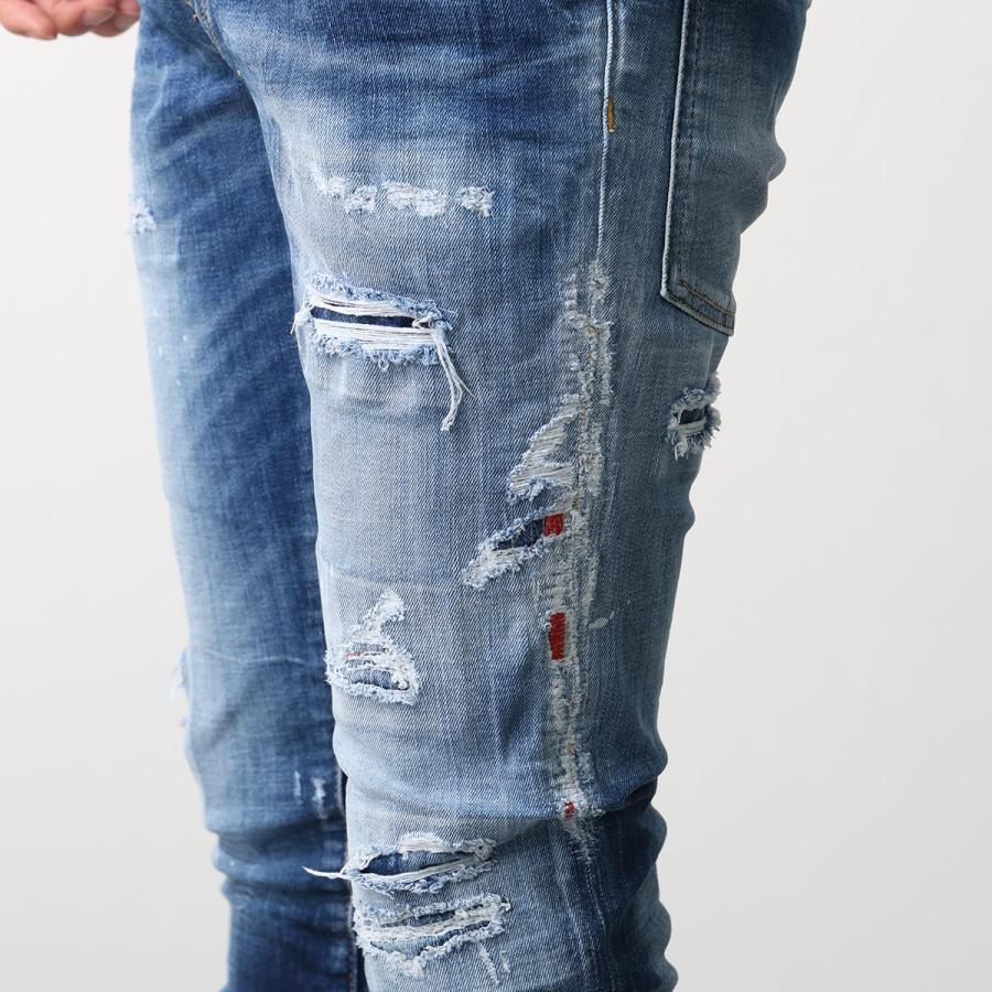 DSQUARED2 ディースクエアード ジーンズ Skater スケーター S71LB1754 D30010 メンズ デニムパンツ ストレッチ スキニー スリム 470 S71LB1754D30010470の画像